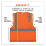 Load image into Gallery viewer, Glowear 8210hl-s Single Size Class 2 Economy Mesh Vest, Polyester, Small, Orange, Ships In 1-3 Business Days
