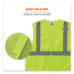 Load image into Gallery viewer, Glowear 8215ba-s Single Size Class 2 Economy Breakaway Mesh Vest, Polyester, X-small, Lime, Ships In 1-3 Business Days
