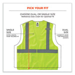 Load image into Gallery viewer, Glowear 8215ba-s Single Size Class 2 Economy Breakaway Mesh Vest, Polyester, Small, Lime, Ships In 1-3 Business Days