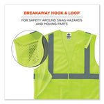 Load image into Gallery viewer, Glowear 8215ba-s Single Size Class 2 Economy Breakaway Mesh Vest, Polyester, Large, Lime, Ships In 1-3 Business Days
