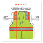 Load image into Gallery viewer, Glowear 8246z-s Single Size Class 2 Two-tone Mesh Vest, Polyester, Small, Lime, Ships In 1-3 Business Days