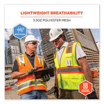 Load image into Gallery viewer, Glowear 8246z-s Single Size Class 2 Two-tone Mesh Vest, Polyester, Large, Lime, Ships In 1-3 Business Days