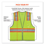 Load image into Gallery viewer, Glowear 8246z-s Single Size Class 2 Two-tone Mesh Vest, Polyester, Large, Lime, Ships In 1-3 Business Days
