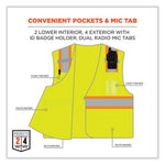 Load image into Gallery viewer, Glowear 8246z-s Single Size Class 2 Two-tone Mesh Vest, Polyester, 2x-large, Lime, Ships In 1-3 Business Days