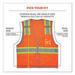 Load image into Gallery viewer, Glowear 8246z-s Single Size Class 2 Two-tone Mesh Vest, Polyester, Small, Orange, Ships In 1-3 Business Days
