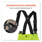 Load image into Gallery viewer, Glowear 8918bk Class E Hi-vis Rain Bibs Black Bottom, Small, Lime, Ships In 1-3 Business Days