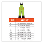 Load image into Gallery viewer, Glowear 8918bk Class E Hi-vis Rain Bibs Black Bottom, Medium, Lime, Ships In 1-3 Business Days