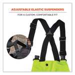 Load image into Gallery viewer, Glowear 8918bk Class E Hi-vis Rain Bibs Black Bottom, Medium, Lime, Ships In 1-3 Business Days