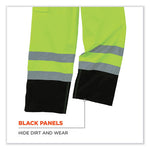 Load image into Gallery viewer, Glowear 8918bk Class E Hi-vis Rain Bibs Black Bottom, X-large, Lime, Ships In 1-3 Business Days