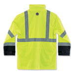Load image into Gallery viewer, Glowear 8365bk Class 3 Hi-vis Rain Jacket Black Bottom, Medium, Lime, Ships In 1-3 Business Days