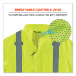 Load image into Gallery viewer, Glowear 8365bk Class 3 Hi-vis Rain Jacket Black Bottom, Large, Lime, Ships In 1-3 Business Days