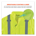Load image into Gallery viewer, Glowear 8365bk Class 3 Hi-vis Rain Jacket Black Bottom, 4x-large, Lime, Ships In 1-3 Business Days