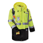 Load image into Gallery viewer, Glowear 8386 Class 3 Hi-vis Outer Shell Jacket, Polyester, 4x-large, Lime, Ships In 1-3 Business Days