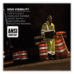 Load image into Gallery viewer, Glowear 8377 Class 3 Hi-vis Quilted Bomber Jacket, Orange, Medium, Ships In 1-3 Business Days