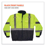 Load image into Gallery viewer, Glowear 8377 Class 3 Hi-vis Quilted Bomber Jacket, Lime, 3x-large, Ships In 1-3 Business Days