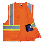 Load image into Gallery viewer, Glowear 8235zx Class 2 Two-tone X-back Vest, Polyester, Large/x-large, Orange, Ships In 1-3 Business Days
