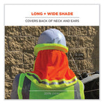 Load image into Gallery viewer, Glowear 8005 Hi-vis Hard Hat Neck Shade, 20 X 12.5, Orange, Ships In 1-3 Business Days