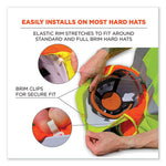 Load image into Gallery viewer, Glowear 8005 Hi-vis Hard Hat Neck Shade, 20 X 12.5, Orange, Ships In 1-3 Business Days