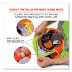 Load image into Gallery viewer, Glowear 8005 Hi-vis Hard Hat Neck Shade, 20 X 12.5, Lime, Ships In 1-3 Business Days