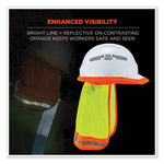 Load image into Gallery viewer, Glowear 8005 Hi-vis Hard Hat Neck Shade, 20 X 12.5, Lime, Ships In 1-3 Business Days