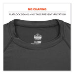 Load image into Gallery viewer, N-ferno 6436 Long Sleeve Lightweight Base Layer Shirt, Large, Black, Ships In 1-3 Business Days