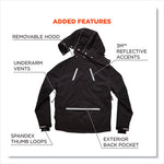 Load image into Gallery viewer, N-ferno 6466 Thermal Jacket With 500d Nylon Shell, 4x-large, Black, Ships In 1-3 Business Days