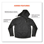 Load image into Gallery viewer, N-ferno 6467 Winter Work Jacket With 300d Polyester Shell, 2x-large, Black, Ships In 1-3 Business Days