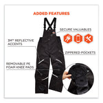 Load image into Gallery viewer, N-ferno 6471 Thermal Bibs With 500d Nylon Shell, 4x-large, Black, Ships In 1-3 Business Days