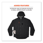 Load image into Gallery viewer, N-ferno 6468 Duck Canvas Work Jacket, Large, Black, Ships In 1-3 Business Days