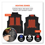 Load image into Gallery viewer, N-ferno 6495 Rechargeable Heated Vest With Batter Power Bank, Fleece/polyester, Small, Black, Ships In 1-3 Business Days