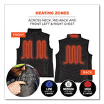 Load image into Gallery viewer, N-ferno 6495 Rechargeable Heated Vest With Battery Power Bank, Fleece/polyester, Large, Black, Ships In 1-3 Business Days