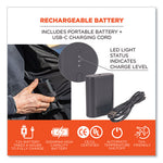 Load image into Gallery viewer, N-ferno 6495 Rechargeable Heated Vest With Battery Power Bank, Fleece/polyester, X-large, Black, Ships In 1-3 Business Days