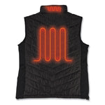 Load image into Gallery viewer, N-ferno 6495 Rechargeable Heated Vest With Battery Power Bank, Fleece/polyester, 3x-large, Black, Ships In 1-3 Business Days