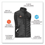 Load image into Gallery viewer, N-ferno 6495 Rechargeable Heated Vest With Battery Power Bank, Fleece/polyester, 3x-large, Black, Ships In 1-3 Business Days