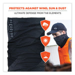 Load image into Gallery viewer, Chill-its 6484 Reflective Performance Knit Multi-band, Rayon-spandex Blend, One Size, Black, Ships In 1-3 Business Days