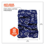 Load image into Gallery viewer, Chill-its 6485 Multi-band, Polyester, One Size Fits Most, Navy Western, Ships In 1-3 Business Days