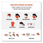 Load image into Gallery viewer, Chill-its 6487 Cooling Performance Knit Multi-band, Polyester/spandex, One Size, Hi-vis Lime, Ships In 1-3 Business Days