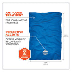 Load image into Gallery viewer, Chill-its 6487 Cooling Performance Knit Multi-band, Polyester/spandex, One Size Fits Most, Blue, Ships In 1-3 Business Days