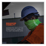 Load image into Gallery viewer, Chill-its 6487r Reflective Cooling Multi-band, Polyester/spandex, One Size Fits Most, Hi-vis Lime, Ships In 1-3 Business Days