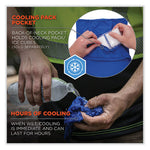 Load image into Gallery viewer, Chill-its 6483 Cooling Neck Gaiter Bandana Pocket, Polyester/spandex, Large/x-large, Blue, Ships In 1-3 Business Days