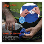 Load image into Gallery viewer, Chill-its 6482 Cooling Neck Gaiter Bandana Pocket Kit, Polyester/spandex, Small/medium, Blue, Ships In 1-3 Business Days