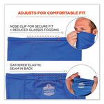 Load image into Gallery viewer, Chill-its 6482 Cooling Neck Gaiter Bandana Pocket Kit, Polyester/spandex, Large/x-large, Blue, Ships In 1-3 Business Days