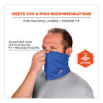 Load image into Gallery viewer, Chill-its 6489 2-layer Cooling Performance Knit Multi-band, Polyester/spandex, Small/medium, Blue, Ships In 1-3 Business Days