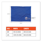 Load image into Gallery viewer, Chill-its 6489 2-layer Cooling Performance Knit Multi-band, Polyester/spandex, Large/xl, Blue, Ships In 1-3 Business Days