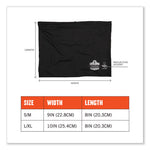 Load image into Gallery viewer, Chill-its 6489 2-layer Cooling Performance Knit Multi-band, Polyester/spandex, 2xl/3xl, Black, Ships In 1-3 Business Days