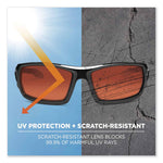 Load image into Gallery viewer, Skullerz Odin Safety Glasses, Black Nylon Impact Frame, Copper Polycarbonate Lens, Ships In 1-3 Business Days