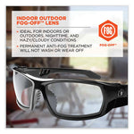 Load image into Gallery viewer, Skullerz Odin Safety Glasses, Black Nylon Impact Frame, Anti-fog Indoor/outdoor Lens , Ships In 1-3 Business Days