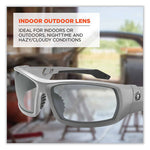 Load image into Gallery viewer, Skullerz Odin Safety Glasses, Matte Gray Nylon Impact Frame, Indoor/outdoor Polycarbonate Lens, Ships In 1-3 Business Days