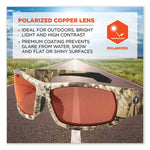 Load image into Gallery viewer, Skullerz Odin Safety Glasses, Kryptek Highlander Nylon Impact Frame, Polrizd Copper Polycarb Lens, Ships In 1-3 Business Days