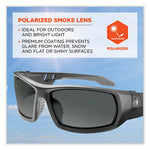 Load image into Gallery viewer, Skullerz Odin Safety Glasses, Matte Black Nylon Impact Frame, Polarized Smoke Polycarbonate Lens, Ships In 1-3 Business Days
